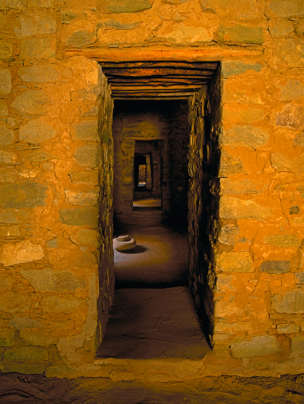 Manos and Metate, Aztec Ruins, New Mexico