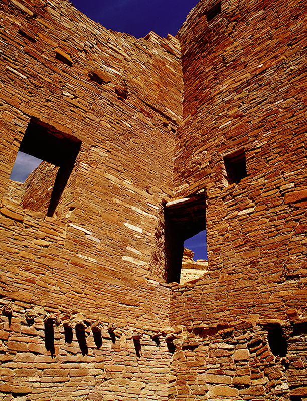 Pueblo Bonito, Corner Window, Chaco Canyon, New Mexico