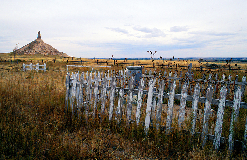 Pioneer Cemetery and Chimney Rock, Nebaska