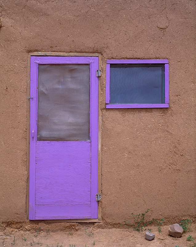 Purple Door Taos Pueblo