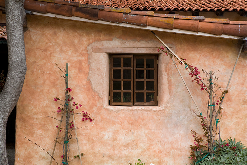 Window Carmel Mission California