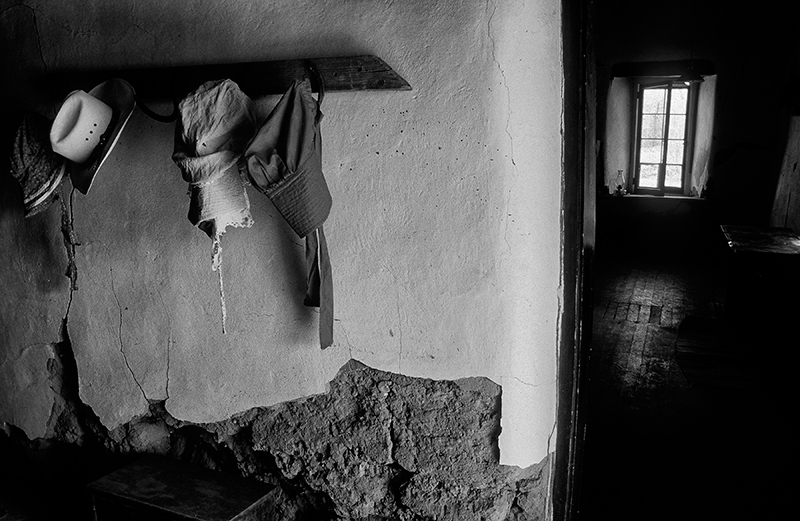 Hallway, Los Luceros Hacienda, Alcalde, New Mexico