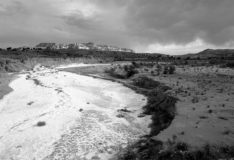 Largo Canyon, Alkali River Bed, New Mexico