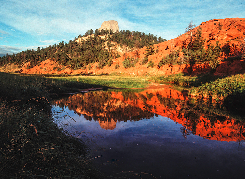 Devil's Tower, Belle Fourche River, Wyoming