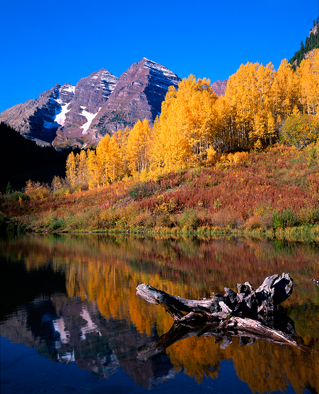 Maroon Bells, Autumn, Colorado