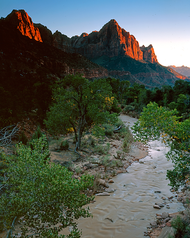 The Watchman, Virgin River, Zion National Park